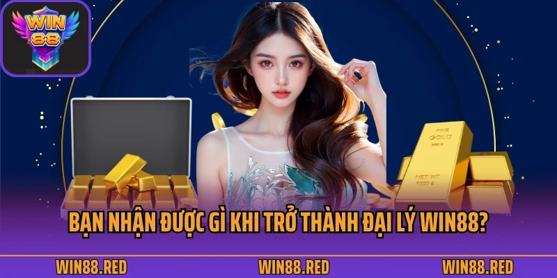 Bạn nhận được gì khi trở thành đại lý Win88?